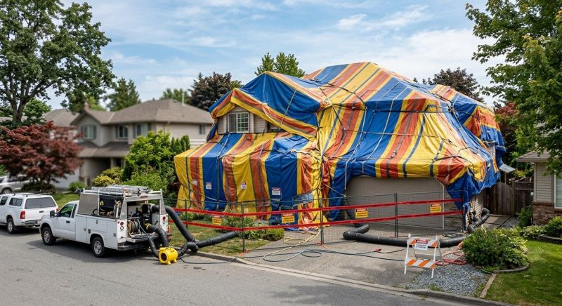 Tent Fumigation in Wilmington, NC